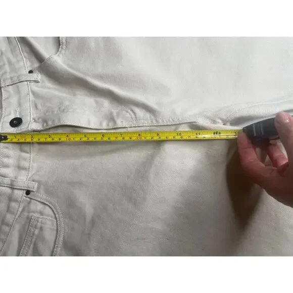 Cotton On Mom Jeans Soft Taupe High Waisted - Size 12 - Picture 6 of 9